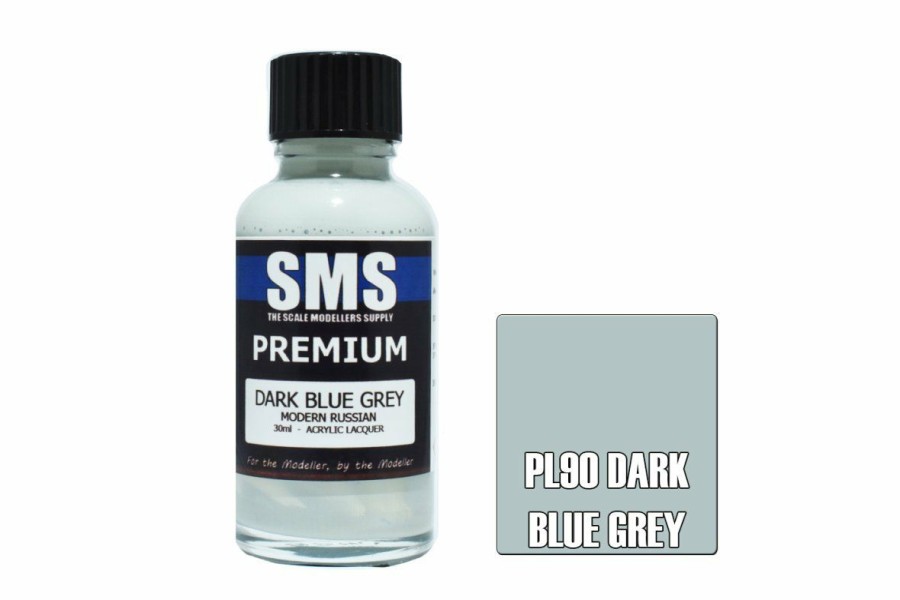 Scale Models * | Pl90 | Scale Modellers Supply Sms Premium Dark Blue Grey 30Ml