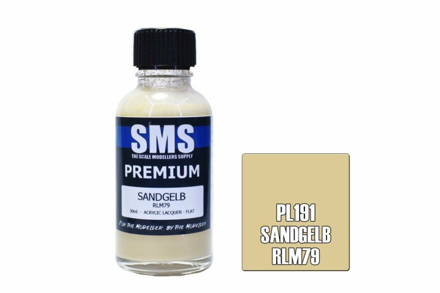 Scale Models * | Pl191 | Scale Modellers Supply Sms Premium Sandgelb Rlm79 30Ml