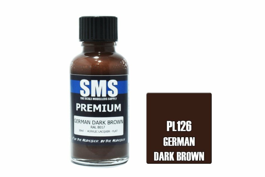 Scale Models * | Pl126 | Scale Modellers Supply Sms Premium German Dark Brown 30Ml