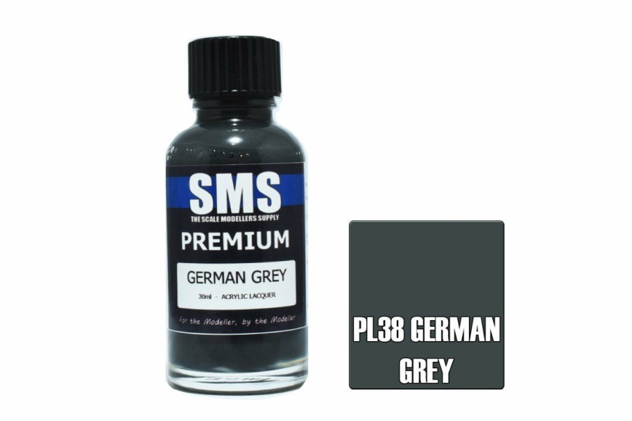 Scale Models * | Pl38 | Scale Modellers Supply Sms Premium German Grey 30Ml