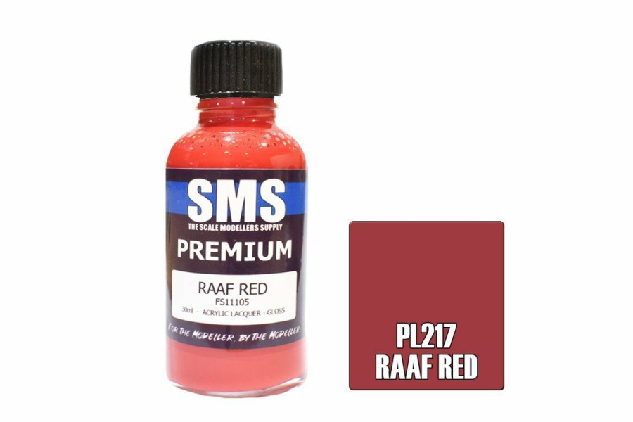 Scale Models * | Pl217 | Scale Modellers Supply Sms Premium Raaf Red 30Ml