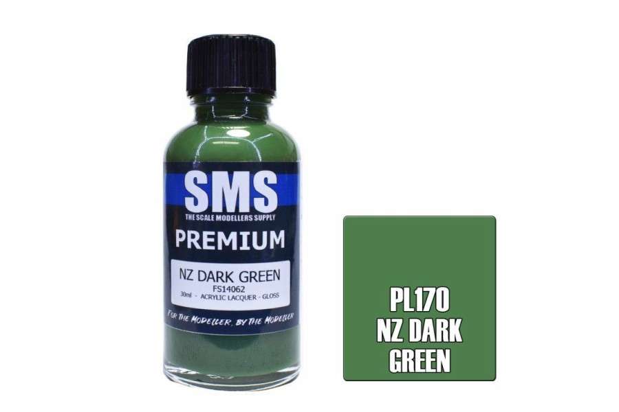 Scale Models * | Pl170 | Scale Modellers Supply Sms Premium Nz Dark Green 30Ml