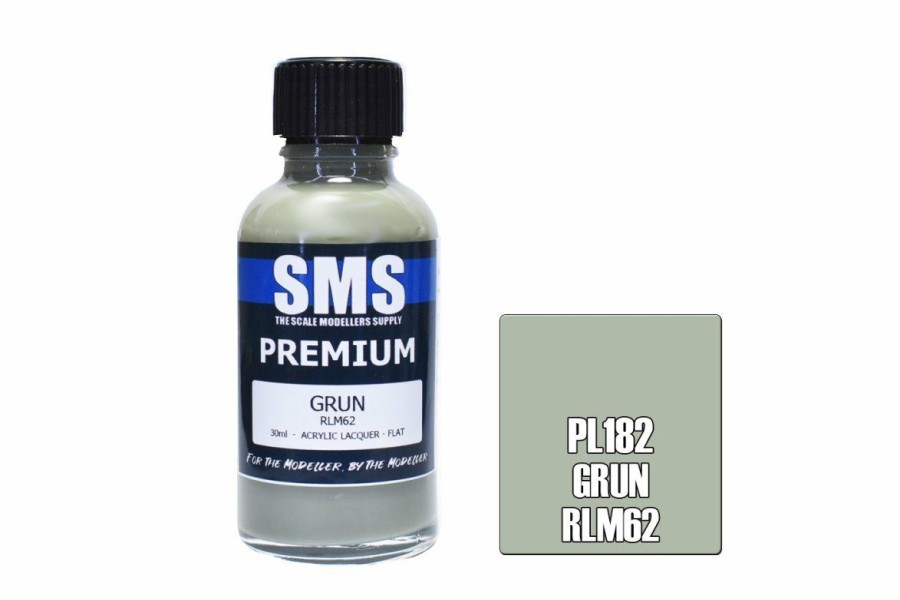 Scale Models * | Pl182 | Scale Modellers Supply Sms Premium Grun Rlm62 30Ml