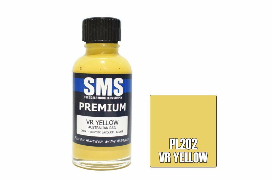 Scale Models * | Pl202 | Scale Modellers Supply Sms Premium Vr Yellow 30Ml