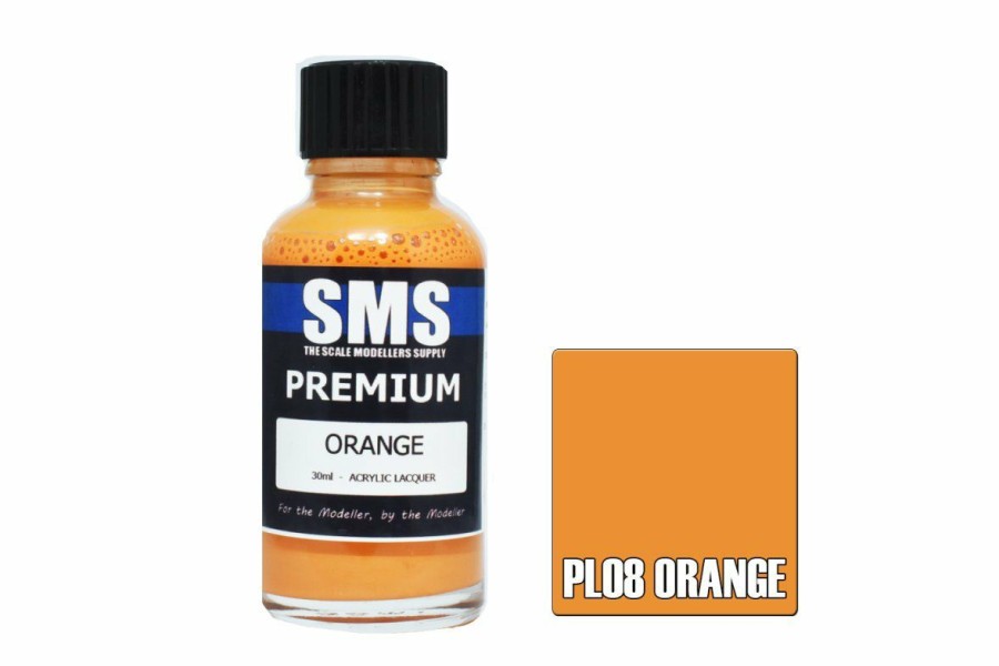 Scale Models * | Pl08 | Scale Modellers Supply Sms Premium Orange 30Ml