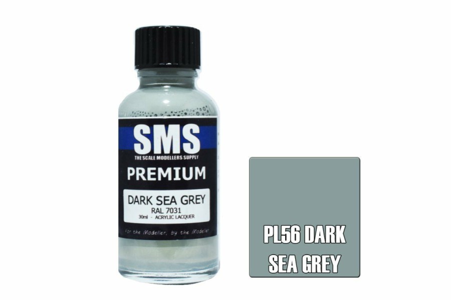 Scale Models * | Pl56 | Scale Modellers Supply Sms Premium Dark Sea Grey 30Ml