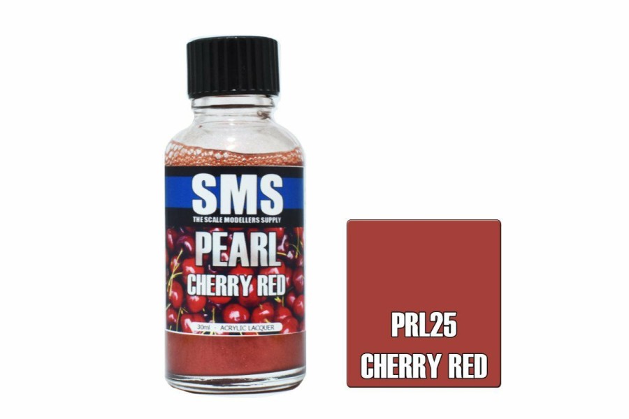 Scale Models * | Prl25 | Scale Modellers Supply Sms Pearl Cherry Red 30Ml