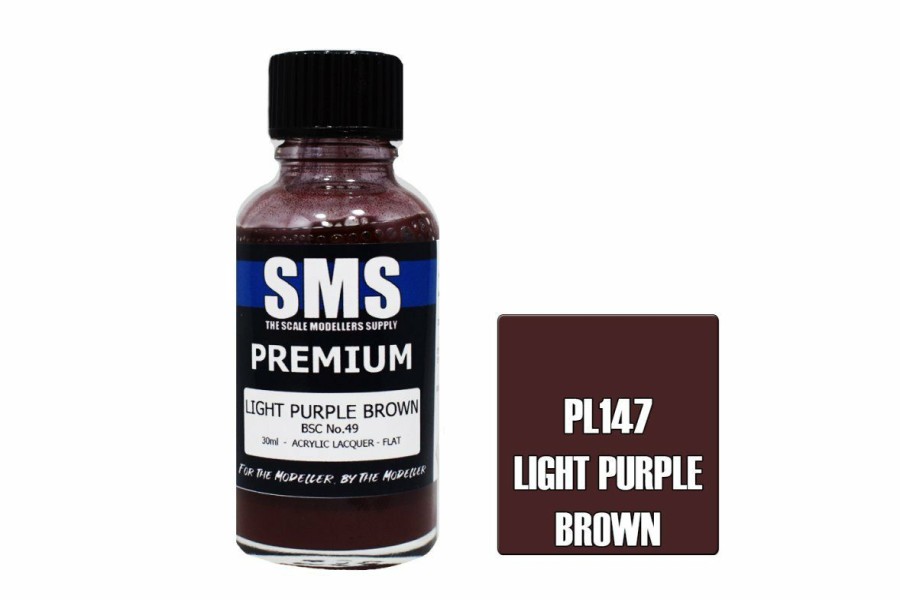 Scale Models * | Pl147 | Scale Modellers Supply Sms Premium Light Purple Brown 30Ml