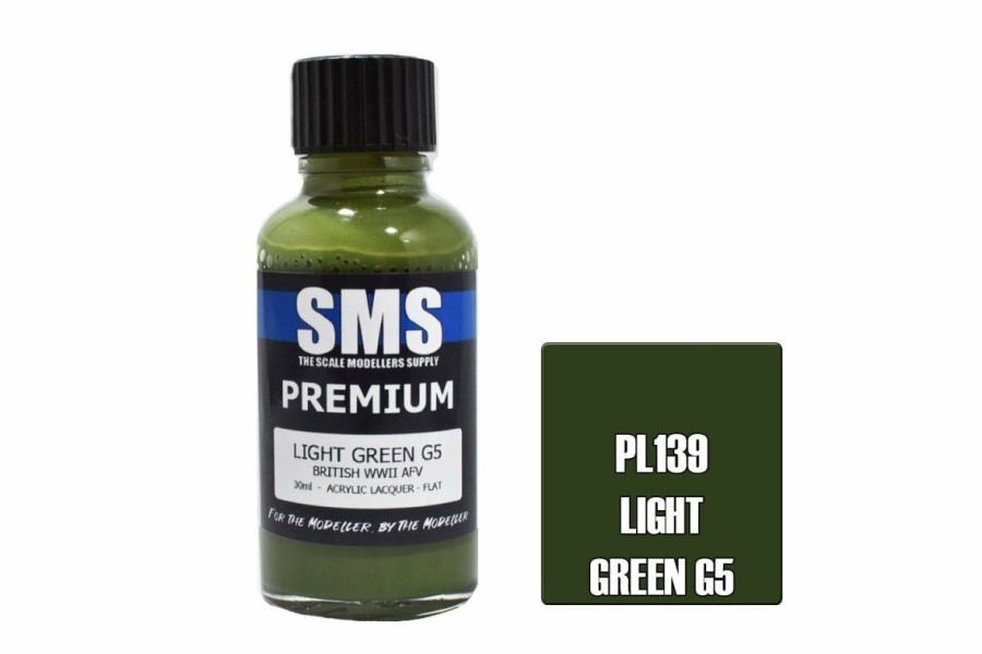 Scale Models * | Pl139 | Scale Modellers Supply Sms Premium Light Green G5 30Ml