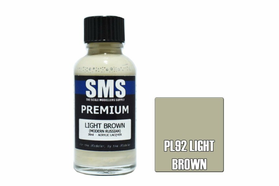 Scale Models * | Pl92 | Scale Modellers Supply Sms Premium Light Brown 30Ml