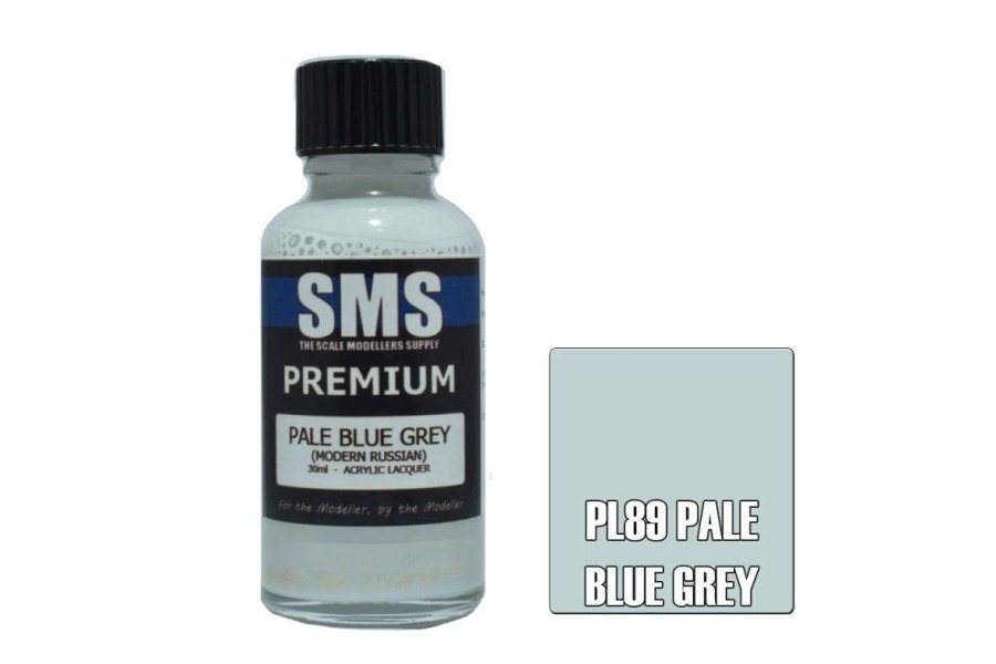 Scale Models * | Pl89 | Scale Modellers Supply Sms Premium Pale Blue Grey 30Ml