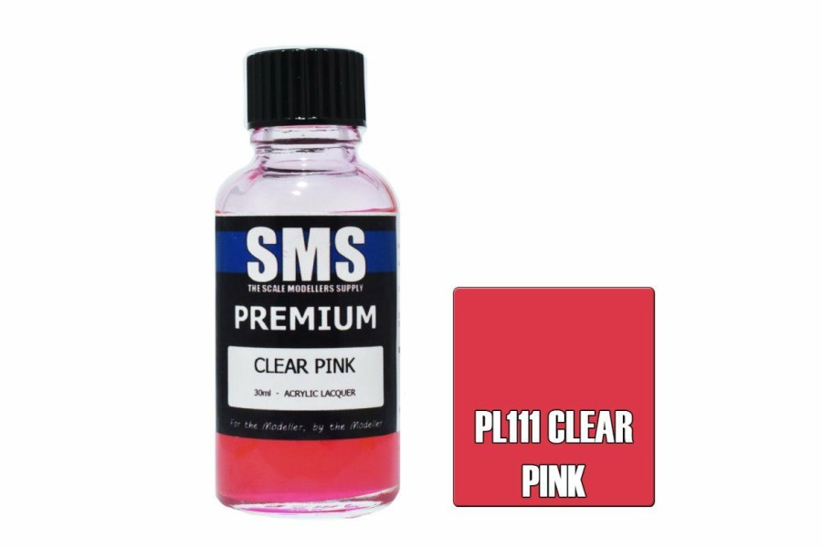 Scale Models * | Pl111 | Scale Modellers Supply Sms Premium Clear Pink 30Ml