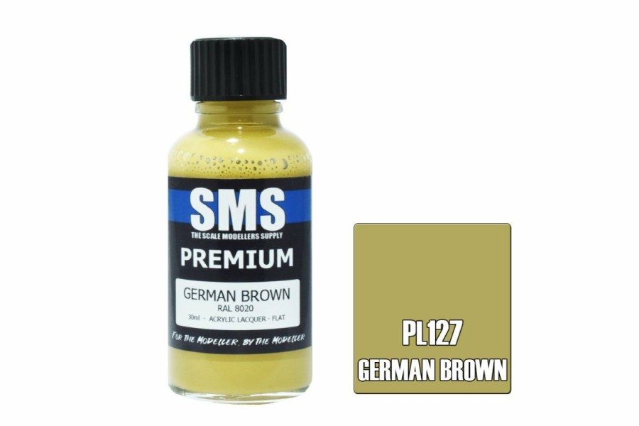 Scale Models * | Pl127 | Scale Modellers Supply Sms Premium German Brown 30Ml